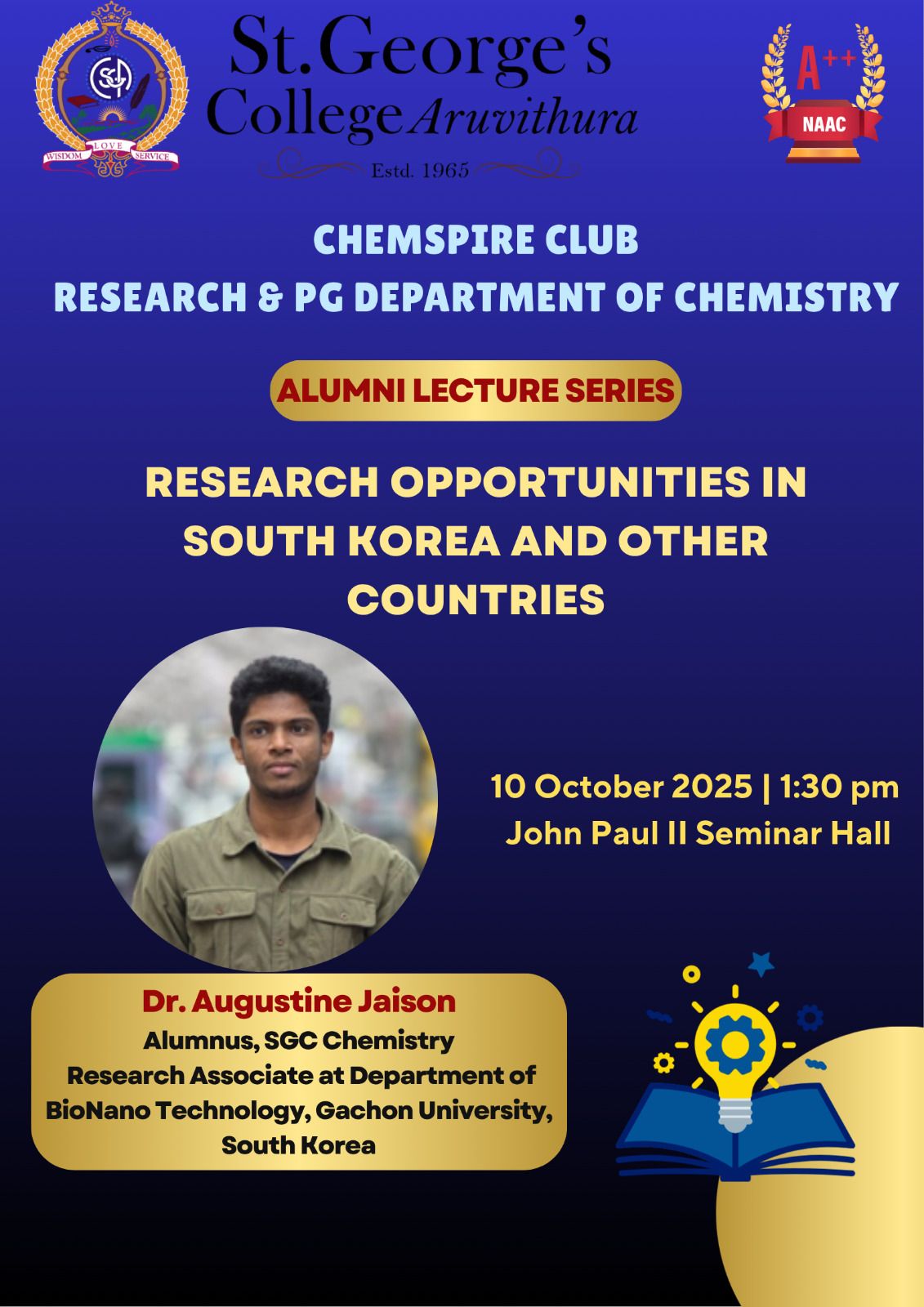 Research Opportunities in South Korea and other Countries